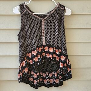 Patrons of peace low high tank top